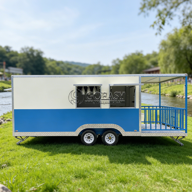 For Sale Food Truck Trailer Mo - Hot Dog Vending Cart avis et prix