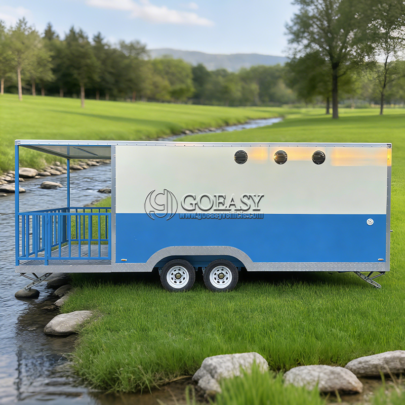For Sale Food Truck Trailer Mo - Hot Dog Vending Cart avis et prix